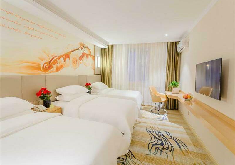 اتاق لوکس سه تخته, Vienna Classic Hotel Mudanjiang Railway Station