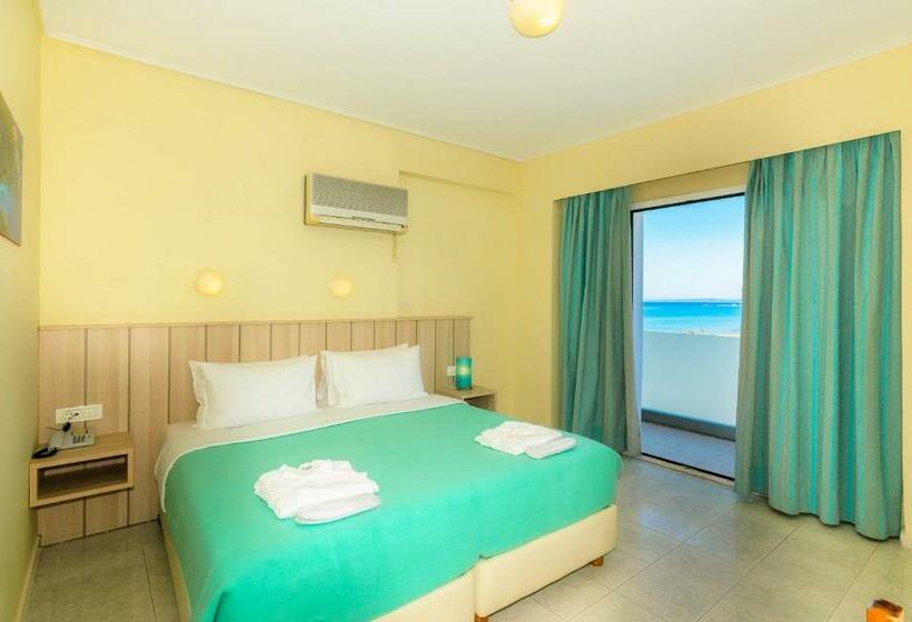 اتاق اساندارد با چشم‌انداز جانبی به دریا, Iakinthos Tsilivi Beach