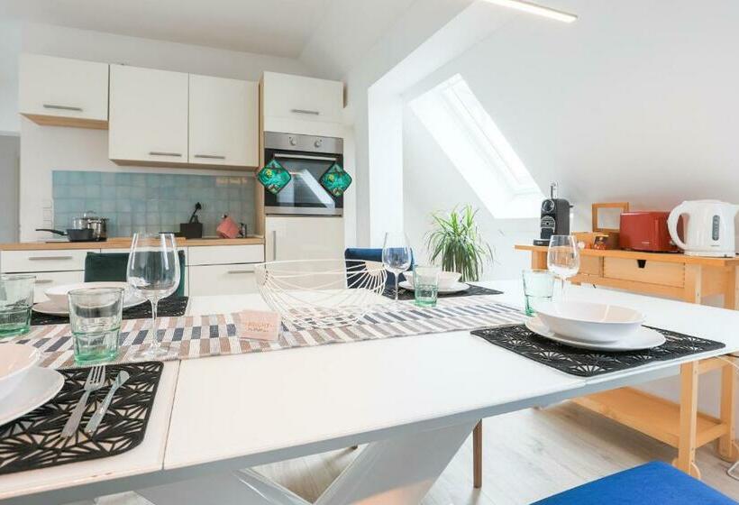 سوییت لوکس, Arbio I Cozy Apartments Augsburg Lechhausen