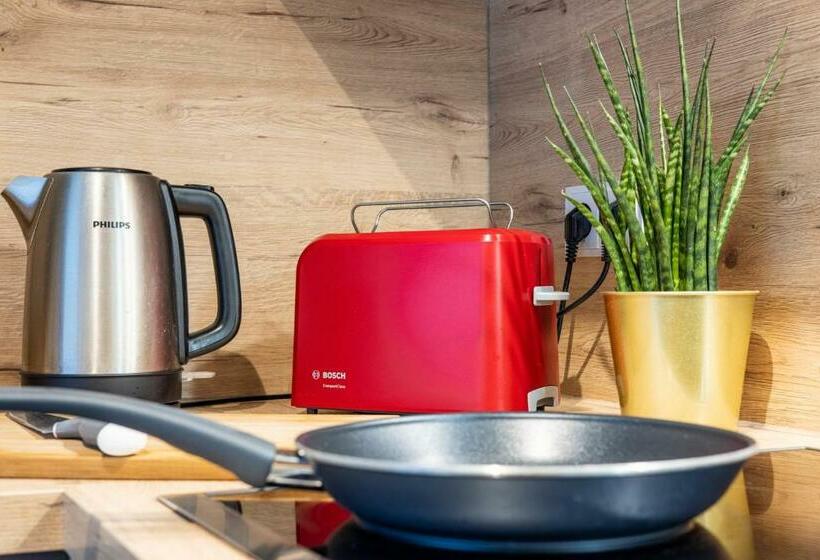 سوئیت پریمیوم, Arbio I Cozy Apartments Augsburg Lechhausen