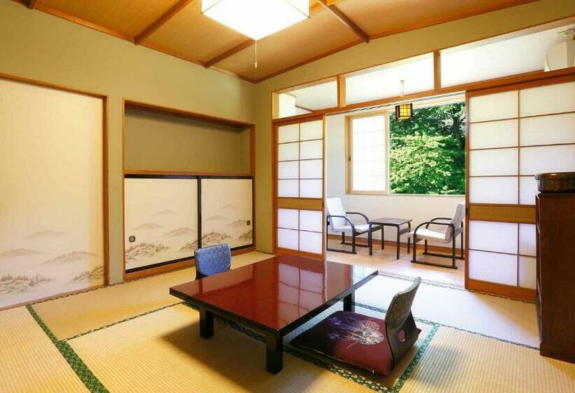 اتاق استاندارد با سرویس بهداشتی مشترک, Fujisan Ryokan