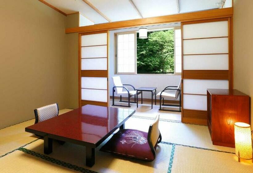 اتاق استاندارد با سرویس بهداشتی مشترک, Fujisan Ryokan