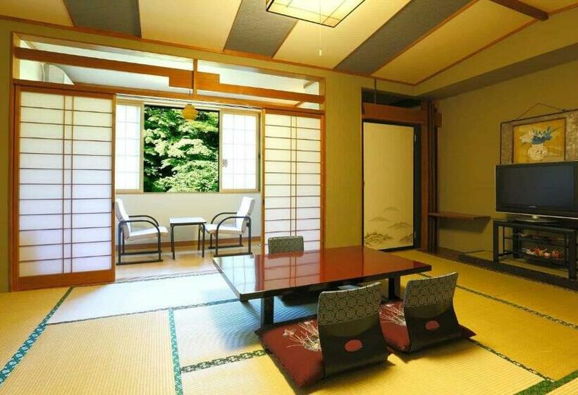 اتاق خانوادگی با سرویس بهداشتی مشترک, Fujisan Ryokan