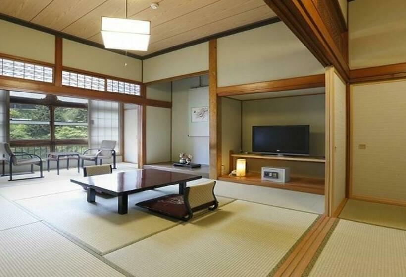 اتاق استاندارد با سرویس بهداشتی مشترک, Fujisan Ryokan