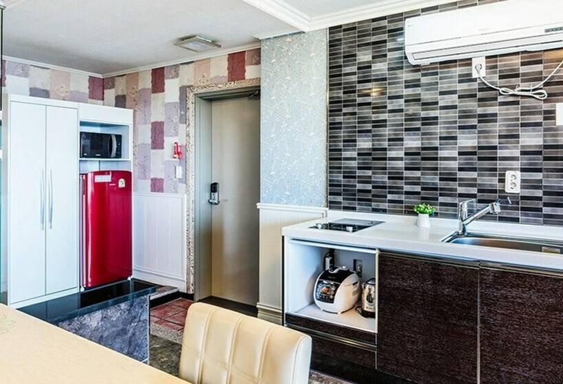 اتاق استاندارد با چشم‌انداز دریا, Jeju Cadelhas Resort