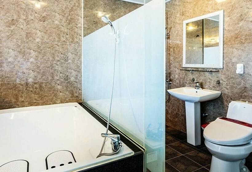 اتاق استاندارد با چشم‌انداز دریا, Jeju Cadelhas Resort