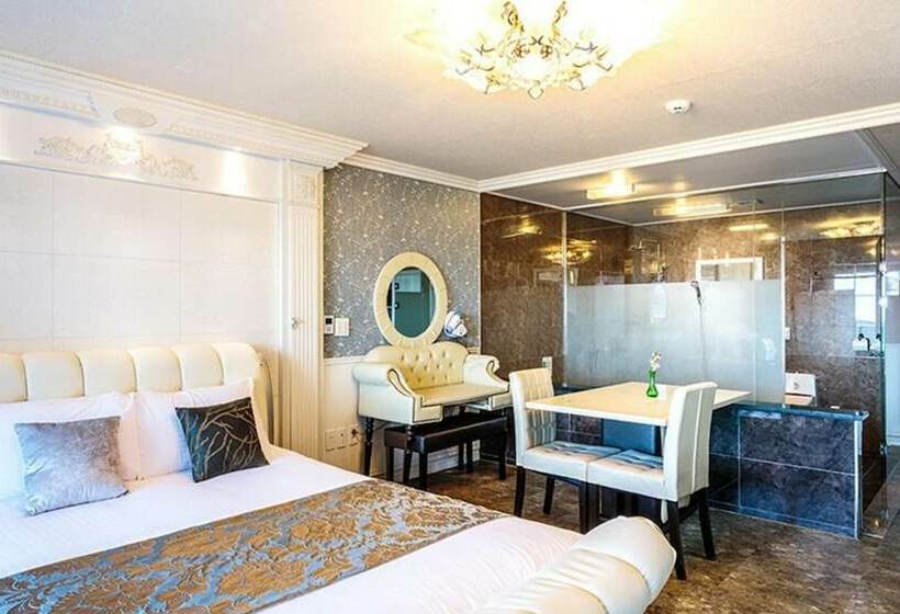 اتاق استاندارد با چشم‌انداز دریا, Jeju Cadelhas Resort