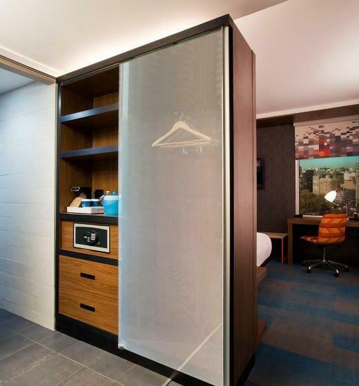اتاق استاندارد با تخت بزرگ, Aloft Louisville East
