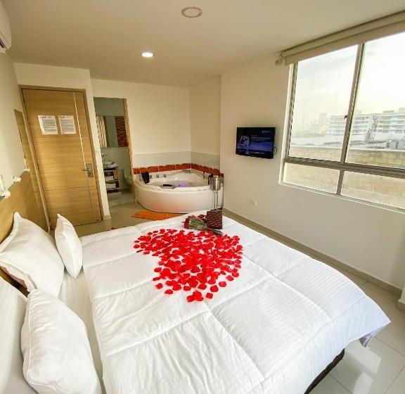 اتاق استاندارد با وان آب گرم, Cabreromar By Geh Suites