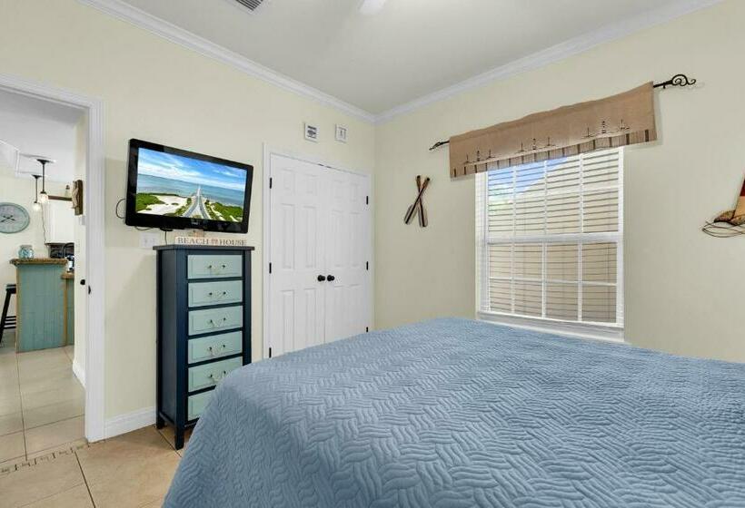 آپارتمان 1 خوابه با چشم‌انداز باغ, Rain Dancer By South Padre Condo Rentals