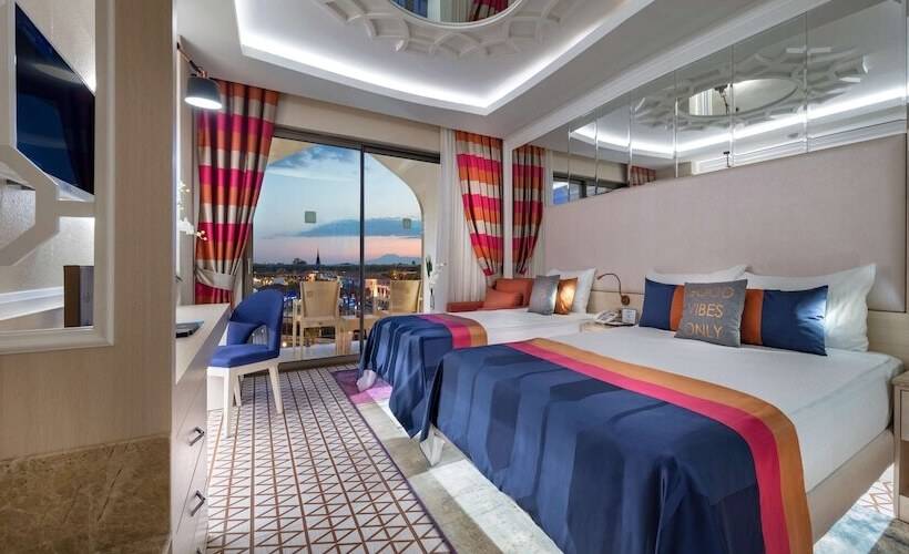 Standaardkamer met Uitzicht op het Zwembad, Granada Luxury Belek  Kids Concept