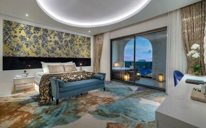 带大床的复式套间, Granada Luxury Belek   Family Kids Concept