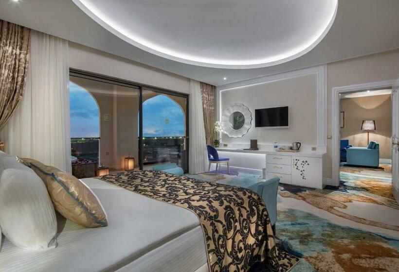 带大床的复式套间, Granada Luxury Belek   Family Kids Concept