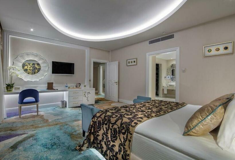带大床的复式套间, Granada Luxury Belek   Family Kids Concept