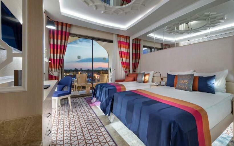 标准间带游泳池, Granada Luxury Belek   Family Kids Concept
