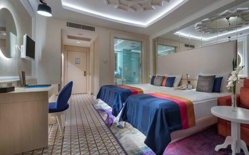 标准间带游泳池, Granada Luxury Belek   Family Kids Concept