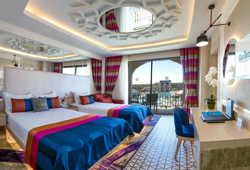 标准间带游泳池, Granada Luxury Belek   Family Kids Concept