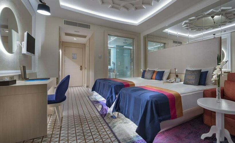 标准间带游泳池, Granada Luxury Belek   Family Kids Concept