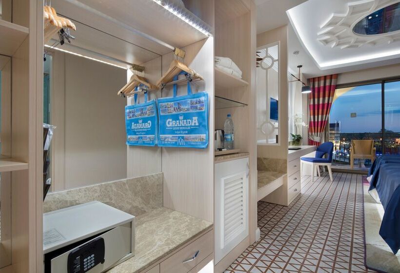 标准间带游泳池, Granada Luxury Belek   Family Kids Concept