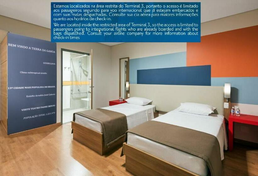 اتاق سوپریور, Tryp By Wyndham São Paulo Airport   Hotel De Transito Terminal 3  Lado Ar   área Restrita á Passagei