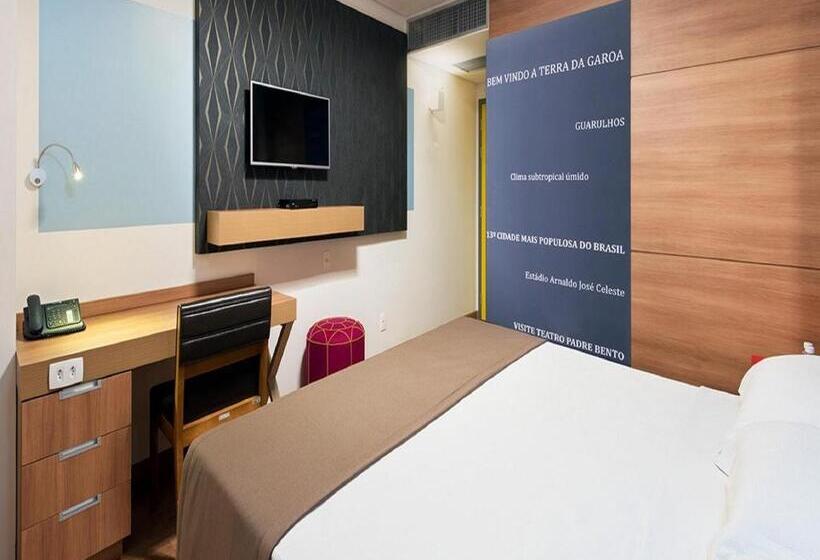 اتاق لوکس, Tryp By Wyndham São Paulo Airport   Hotel De Transito Terminal 3  Lado Ar   área Restrita á Passagei