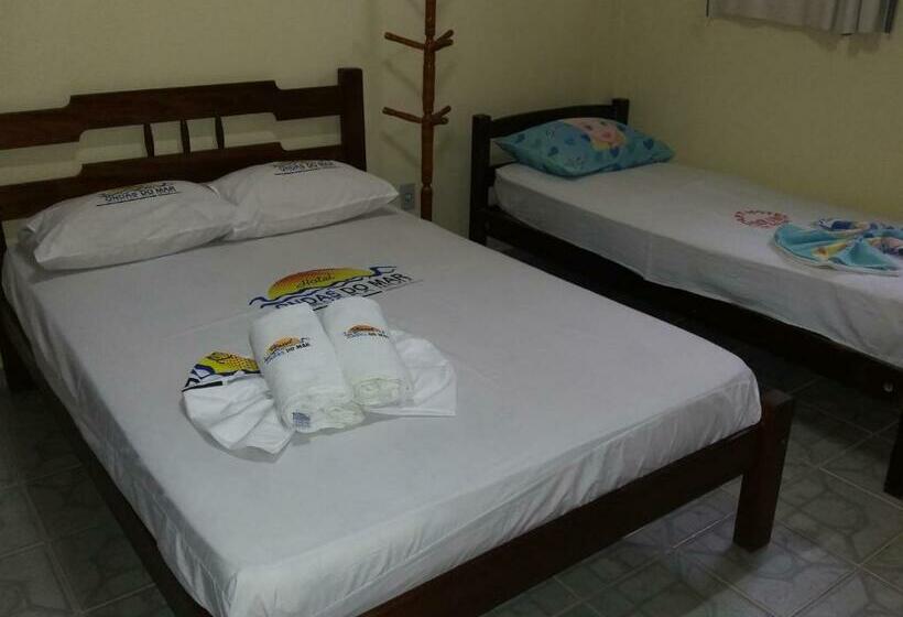Economy Triple Room, Ondas Do Mar