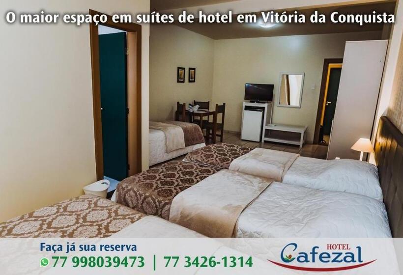 Economy Quadruple Room, Cafezal Palace
