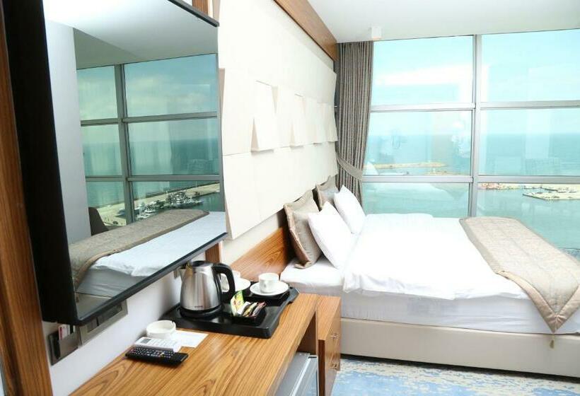 اتاق استاندارد با چشم‌انداز دریا, Panorama Damla Otel