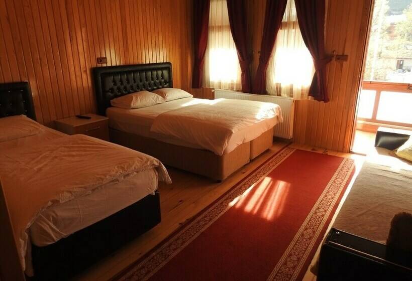 اتاق استاندارد سه تخته با بالکن, Zengin Motel