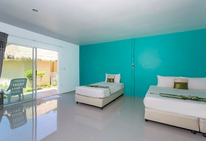 اتاق لوکس با چشم‌انداز باغ, Koh Yao Heaven Beach Resort