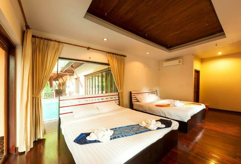 اتاق استاندارد چهار تخته, Palms Hill Resort Phang Nga