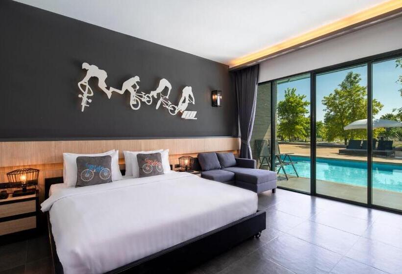 اتاق لوکس, The Velo S Hotel And Pumptrack
