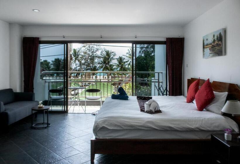 اتاق لوکس با چشم‌انداز دریا, Deng S Kamala Beach Guesthouse