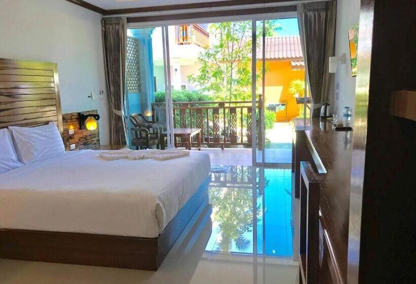 اتاق لوکس با بالکن, Pratum Resort