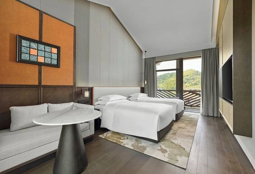 اتاق استاندارد با چشم‌انداز دریاچه, Homm Huzhou Xisai Shan