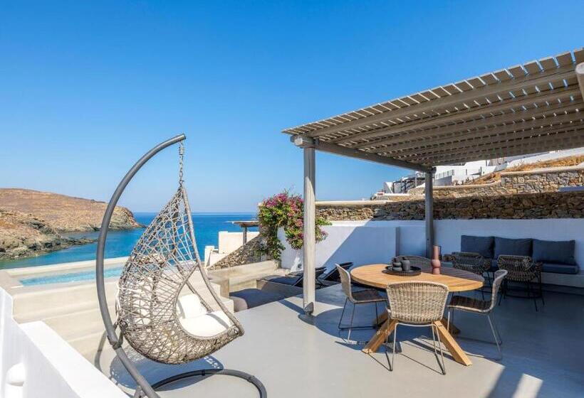 ویلای 1 خوابه با چشم‌انداز دریا, Sea Rock & Sky Private Mykonos Residence