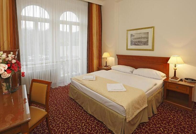 Comfort room with balcony, Romania