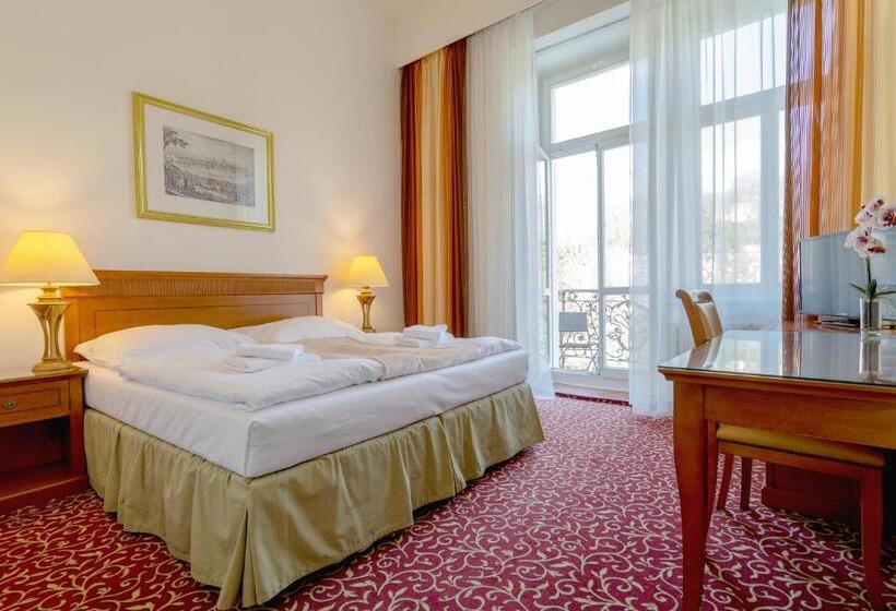 Comfort room with balcony, Romania