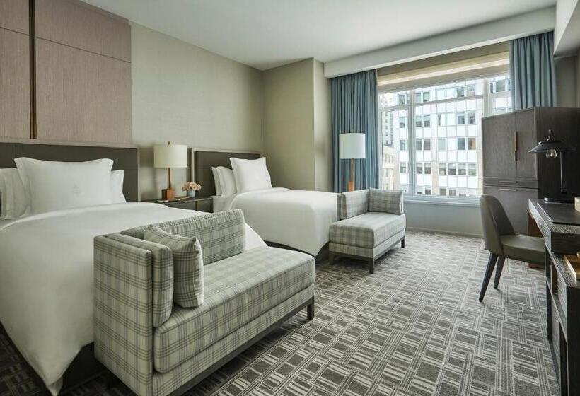 اتاق استاندارد با 2 تخت دوبل, Four Seasons Hotel New York Downtown