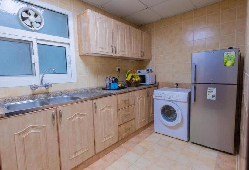 اتاق استاندارد با تخت بزرگ, Ewan Tower Hotel Apartments