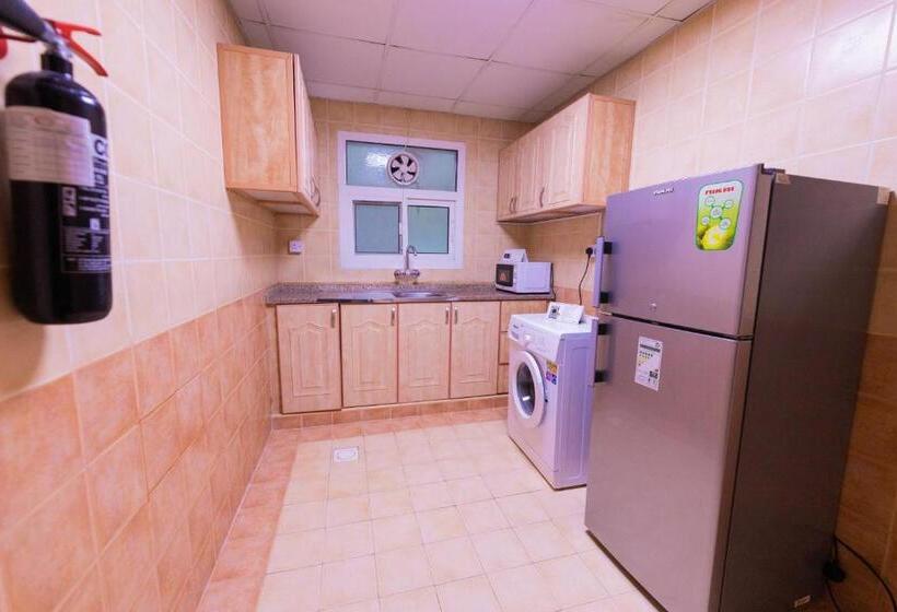 اتاق استاندارد با تخت بزرگ, Ewan Tower Hotel Apartments