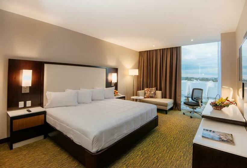 اتاق استاندارد با تخت بزرگ, Hilton Garden Inn Puebla Angelópolis