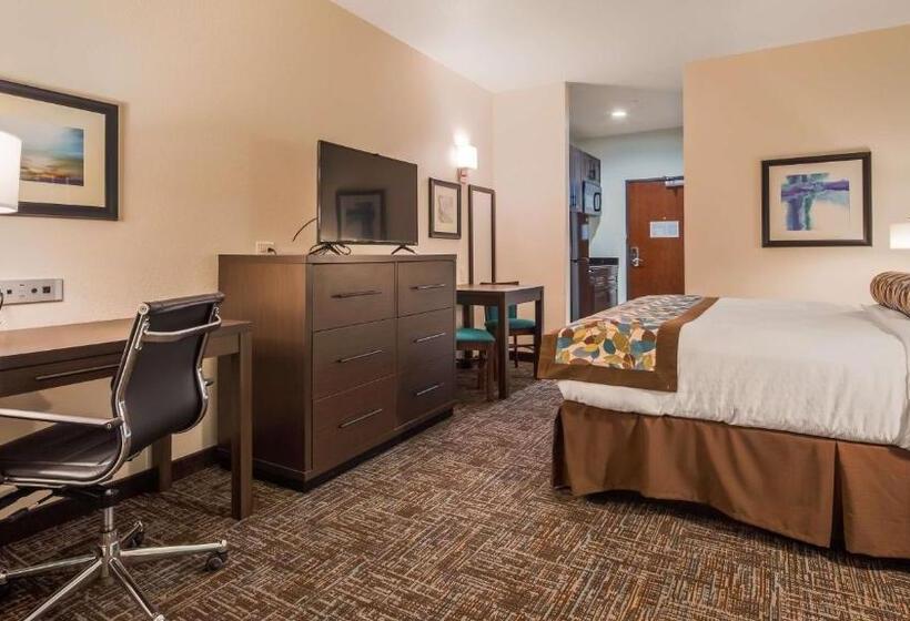 اتاق استاندارد با تخت بزرگ برای معلولان, Best Western Plus/executive Residency Elk City