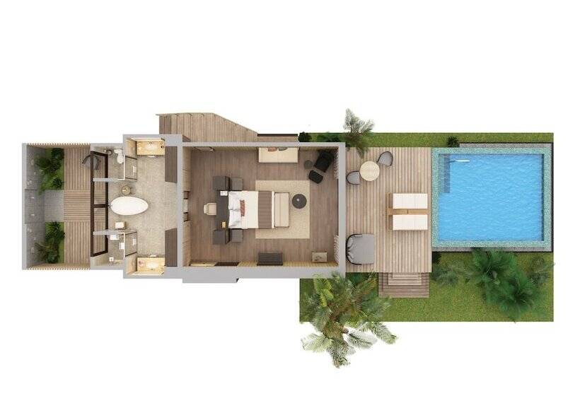 ویلای 1 خوابه, The St. Regis Maldives Vommuli Resort