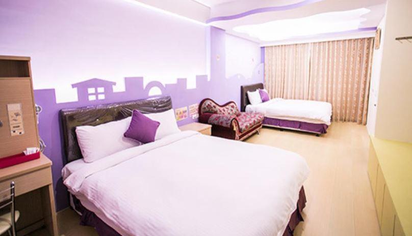 اتاق استاندارد چهارنفره با بالکن, Kenting Mulan Homestay
