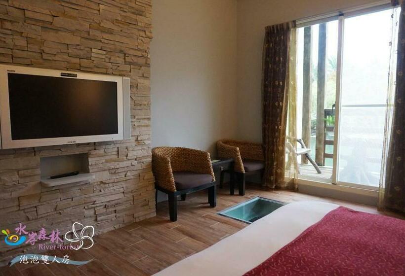 اتاق استاندارد با بالکن, River Forest Leisure Farm