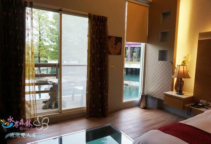 اتاق استاندارد با بالکن, River Forest Leisure Farm