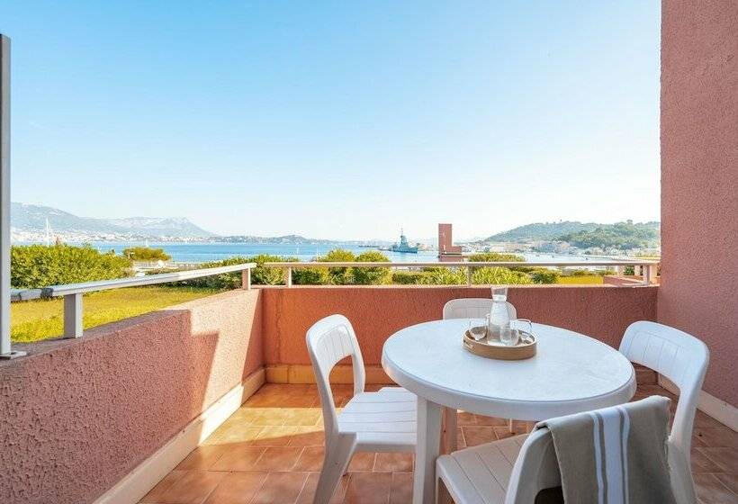 استودیوی استاندارد با چشم‌انداز دریا, Résidence Pierre & Vacances Les Jardins De La Côte D Azur