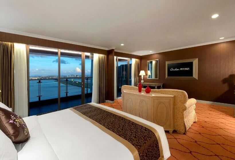 اتاق لوکس با تخت بزرگ, Similan Hotel Zhuhai Gongbei Port