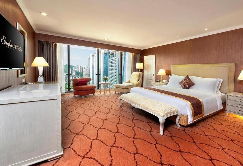 اتاق استاندارد با تخت بزرگ, Similan Hotel Zhuhai Gongbei Port